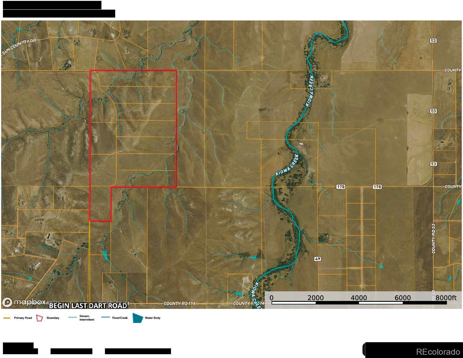 Last Dart Road Kiowa CO 80117