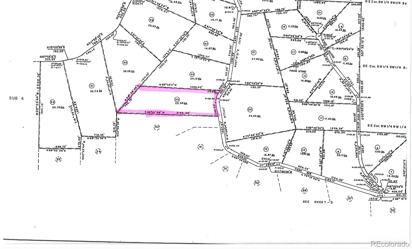 0 Park Avenue Hartsel CO 80449