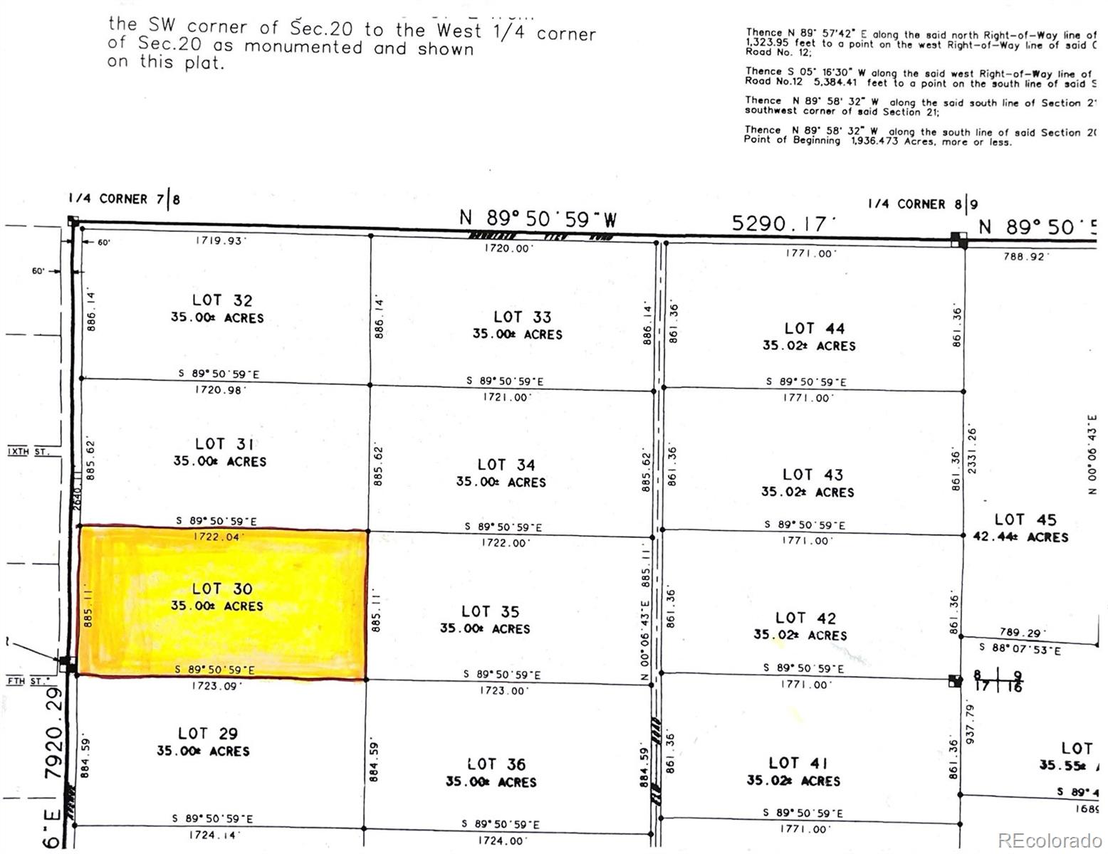 Lot 30 Cherokee Avenue San Luis CO 81152
