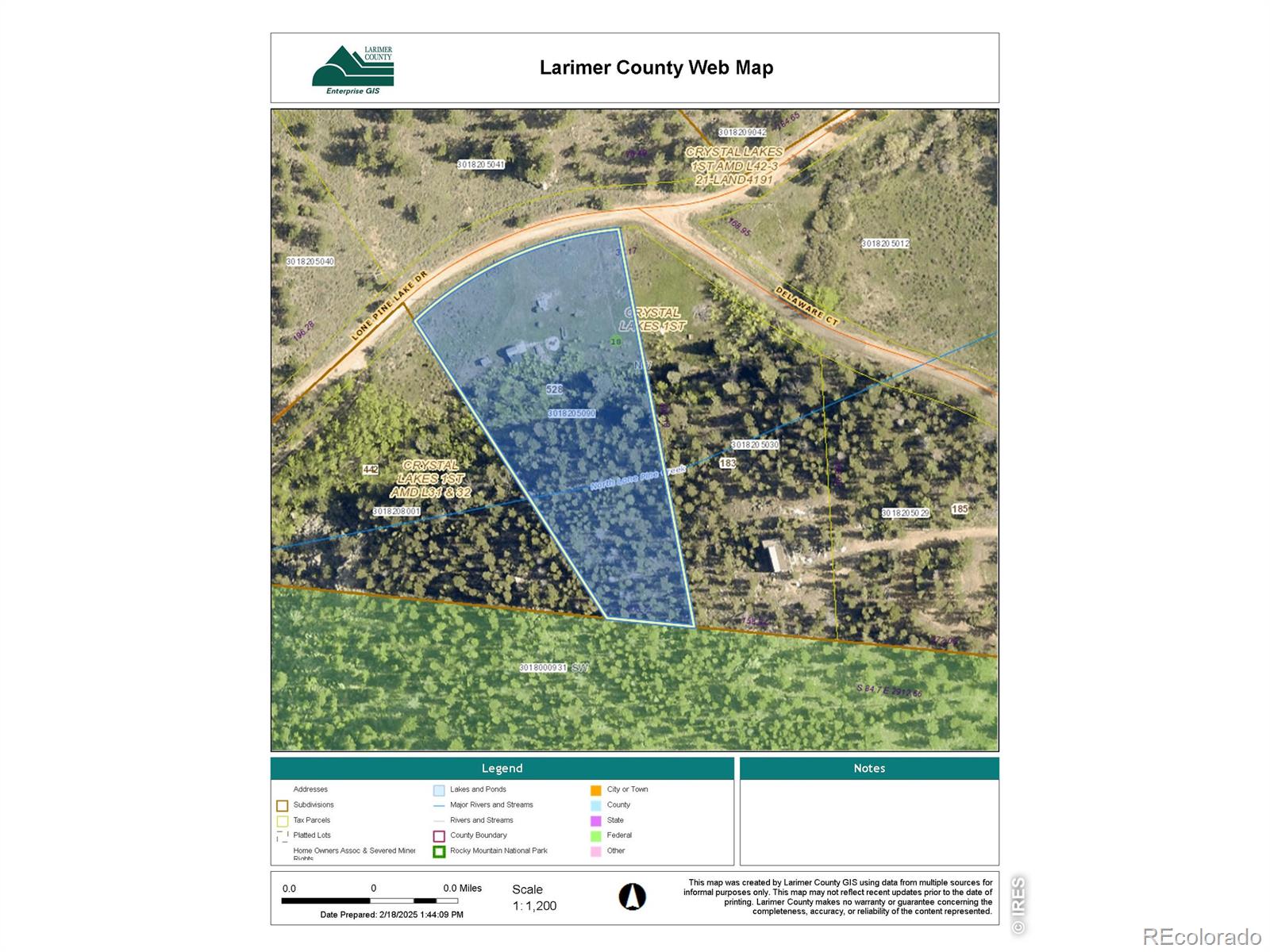 528 Lone Pine Lake Drive Red Feather Lakes CO 80545