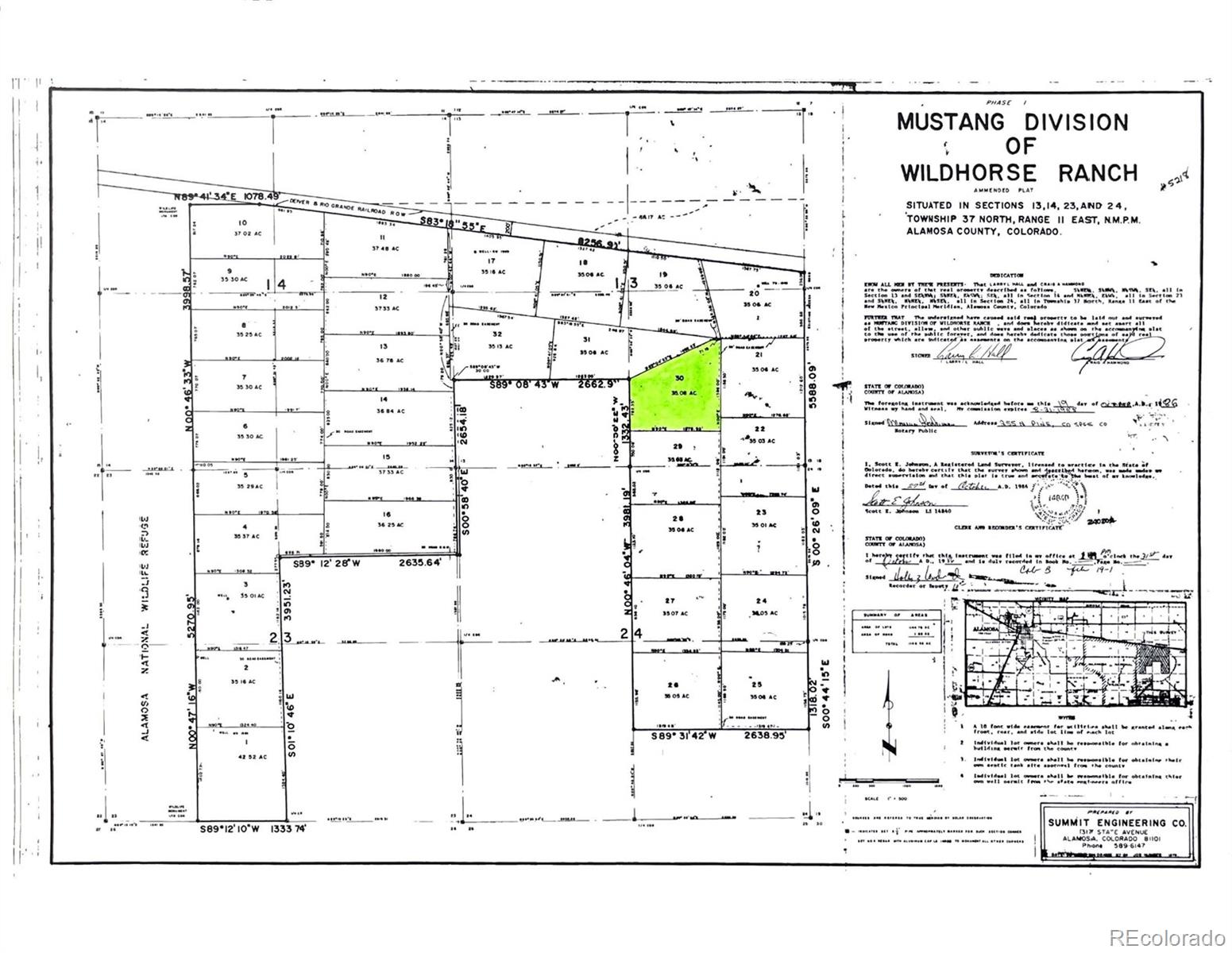 Tbd 35 Acres Alamosa CO 81101