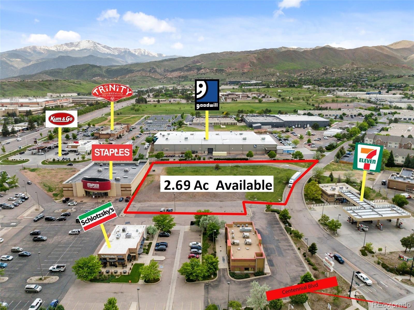 Centennial Boulevard Colorado Springs CO 80919