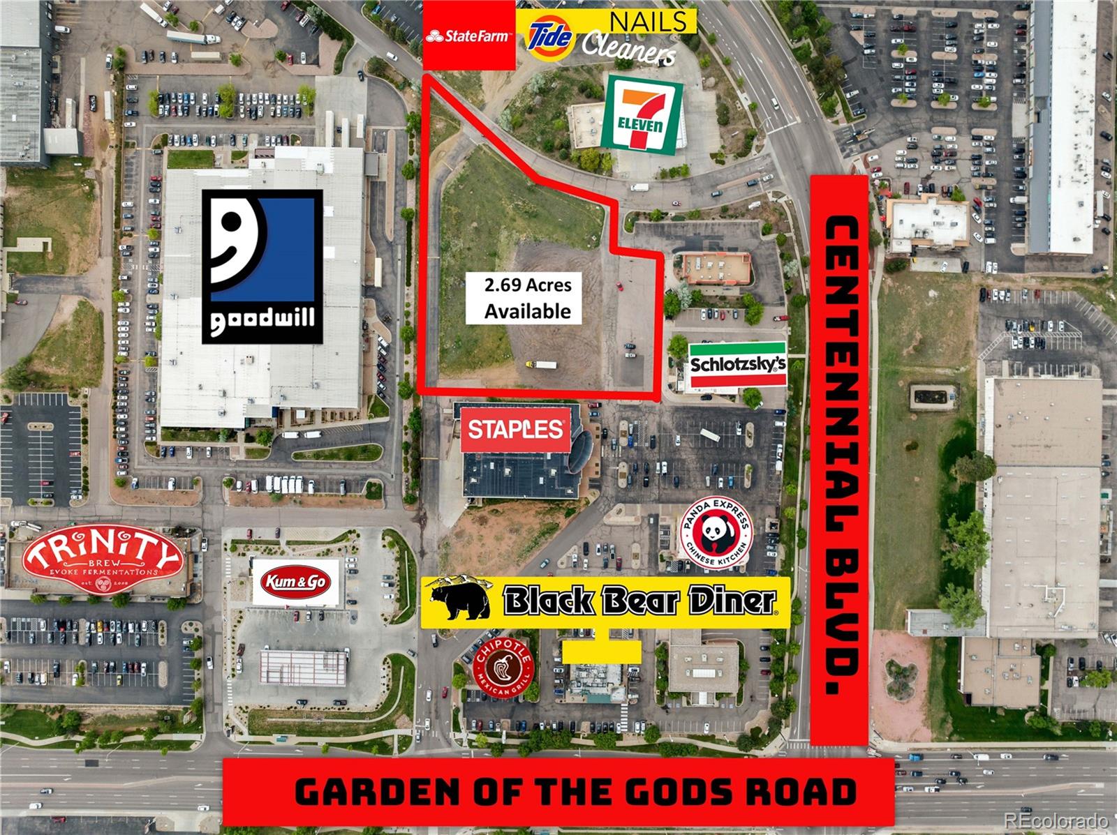 Centennial Boulevard Colorado Springs CO 80919