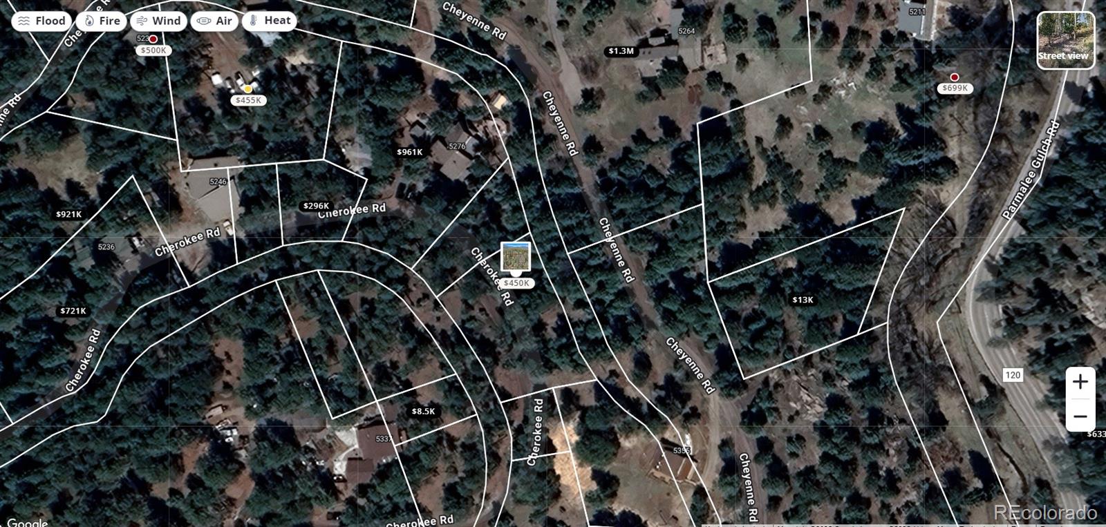 5296 Cherokee Road Indian Hills CO 80454