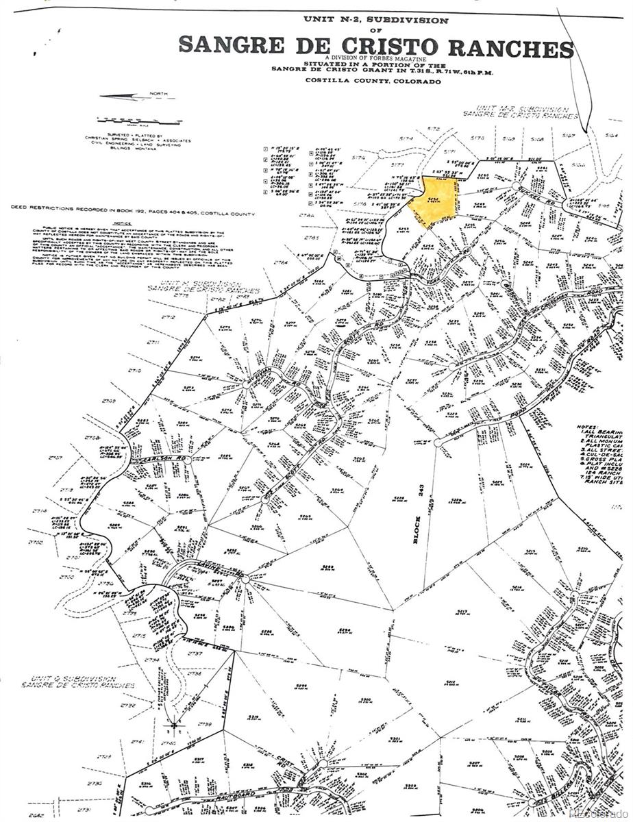 Lot 5252 Scott Road Fort Garland CO 81133