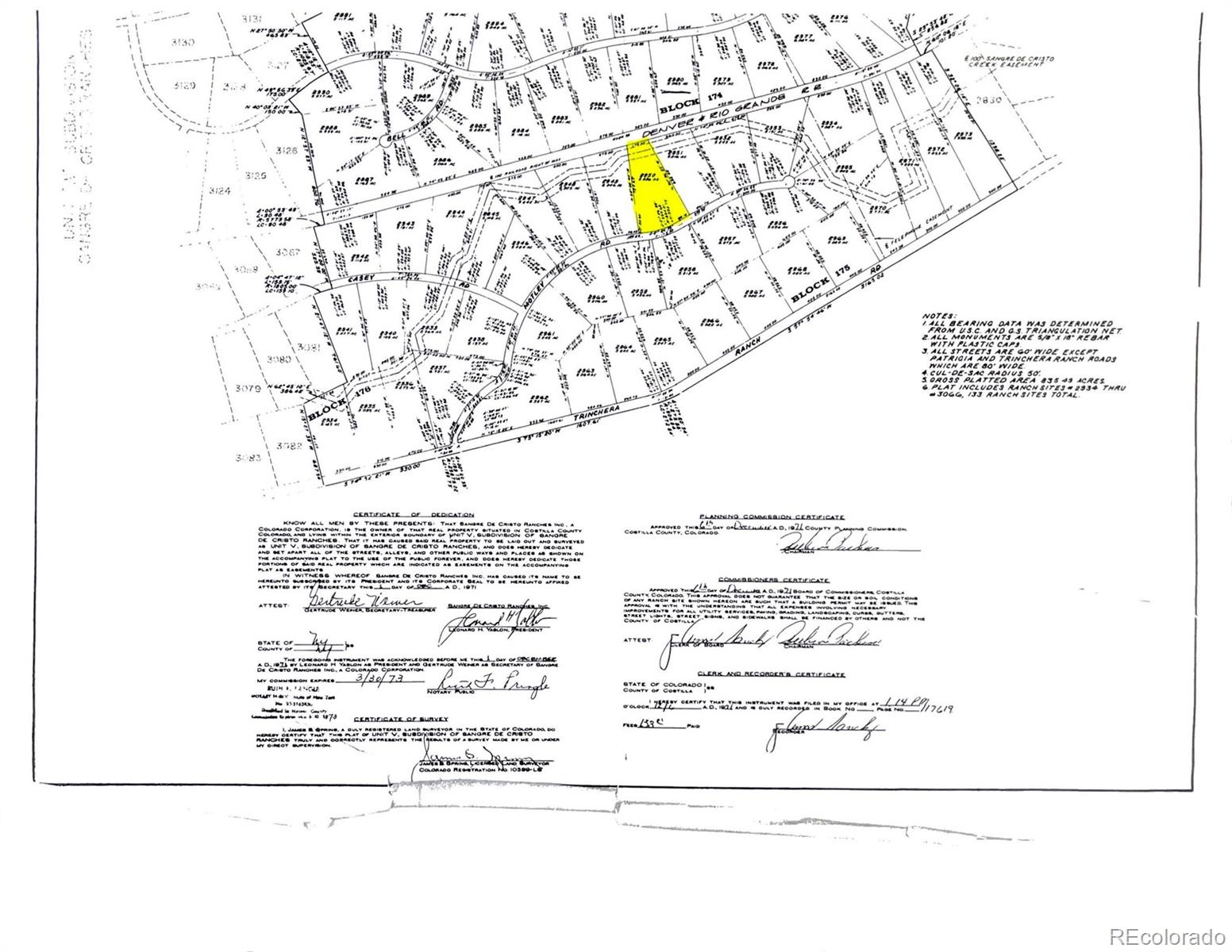 Lot 2950 Motley Road Fort Garland CO 81133