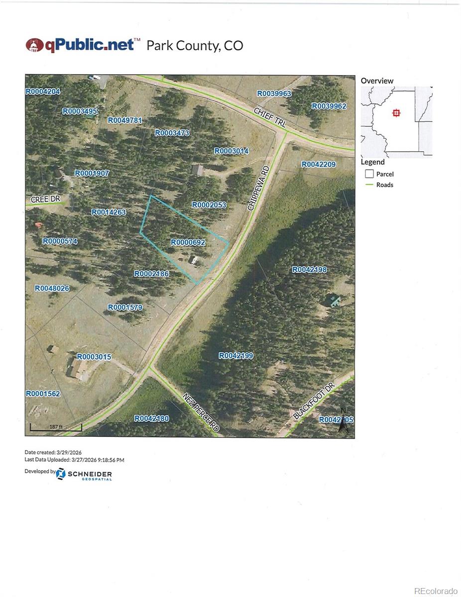 1645 Chippewa Road Como CO 80432
