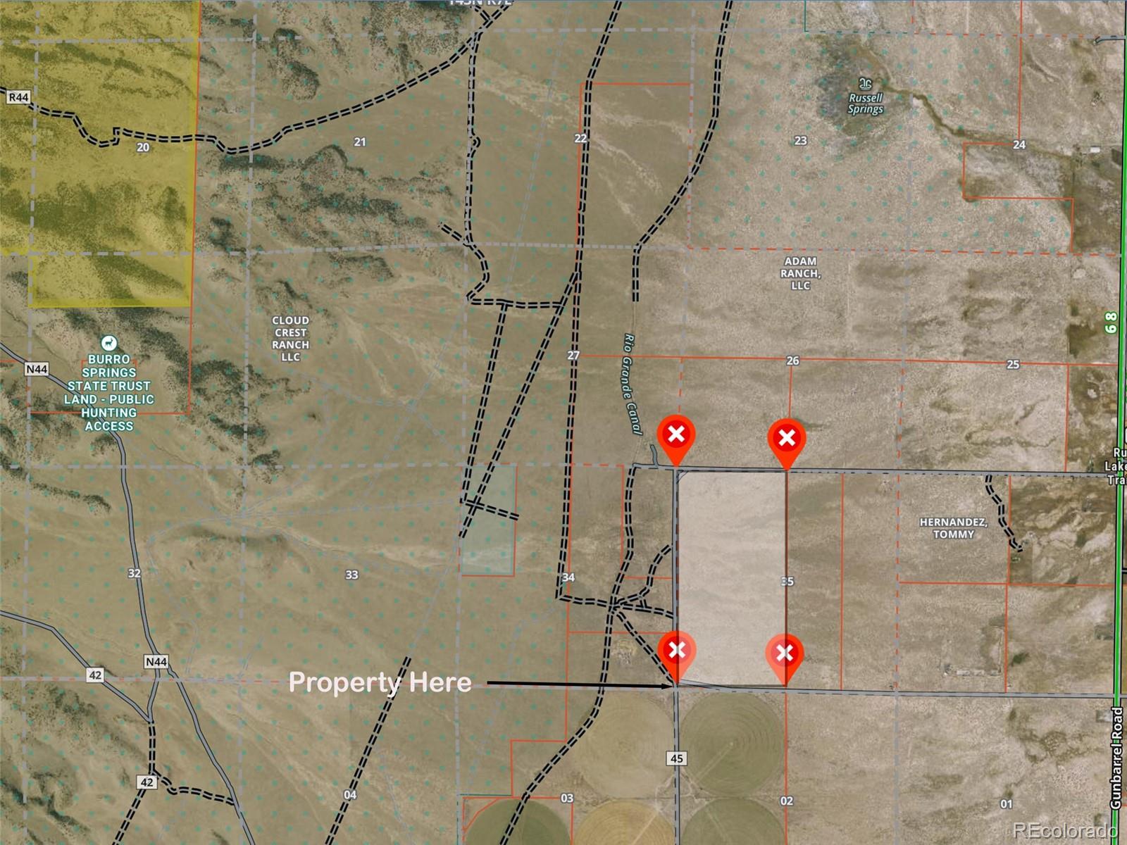 12496 County Road 45 Center CO 81125