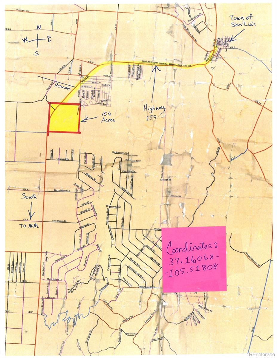 Tbd 154 Ac Vacant Land San Luis CO 81152