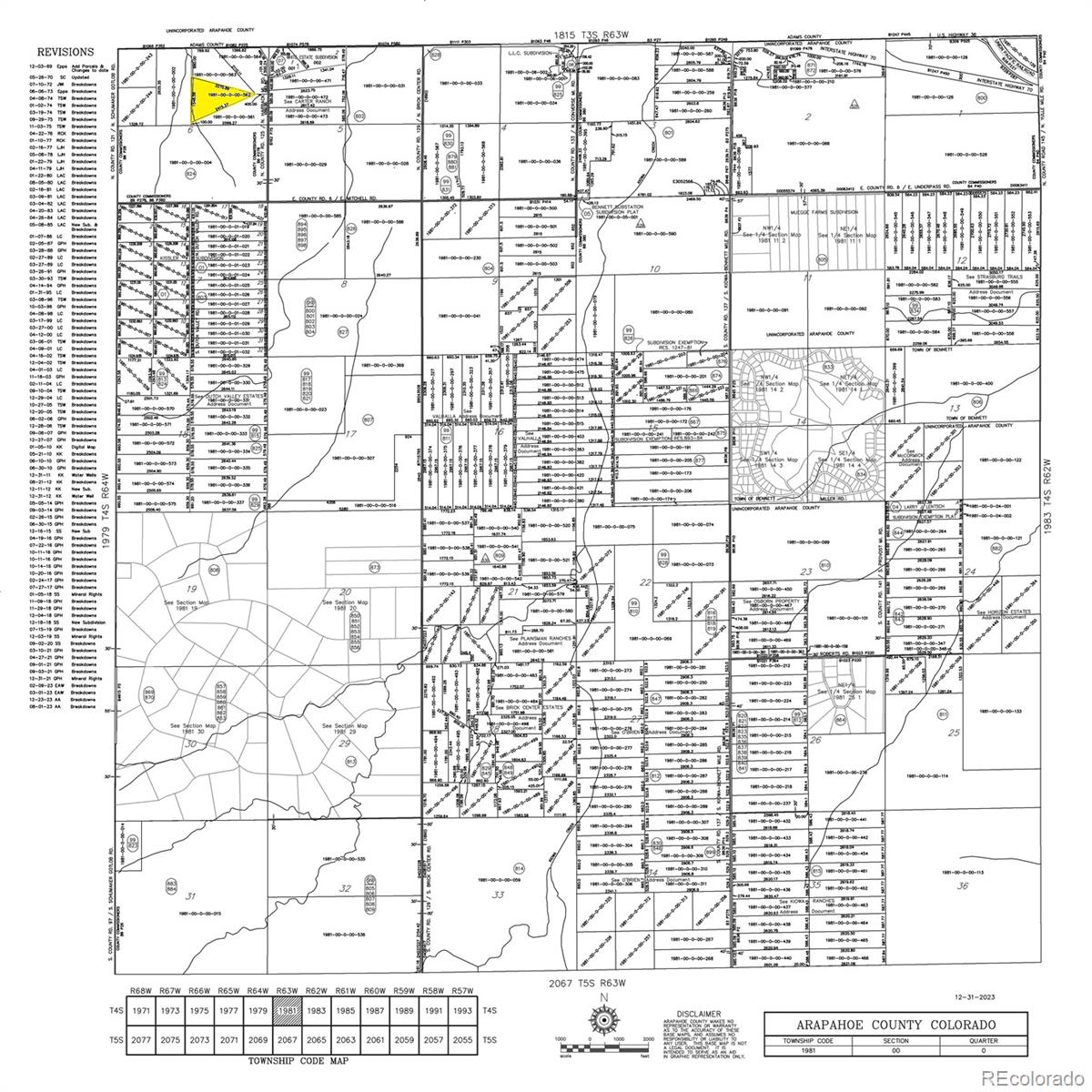 1231 N County Road 125 Bennett CO 80102