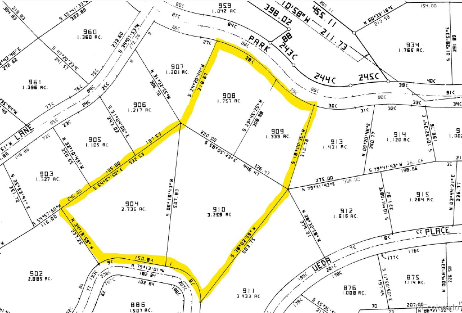 904,908,909,910 Forbes Park Road & Ueda Place Fort Garland CO 81133