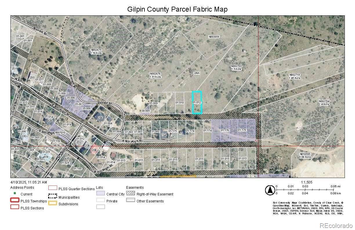 Lot 11 E Seventh Street Central City CO 80427