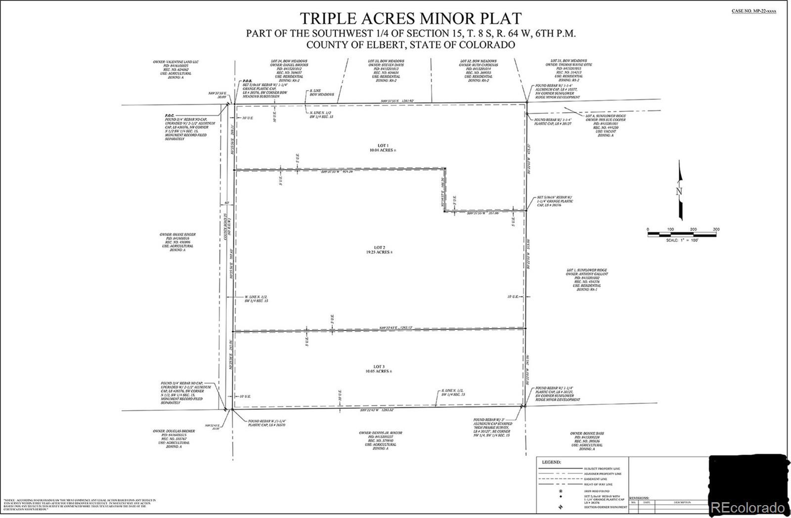 County Road 25 Lot #3 Elizabeth CO 80107