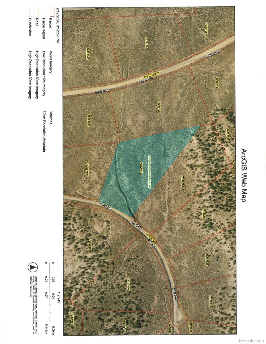 Lot 1188 Fleck Road Fort Garland CO 81133