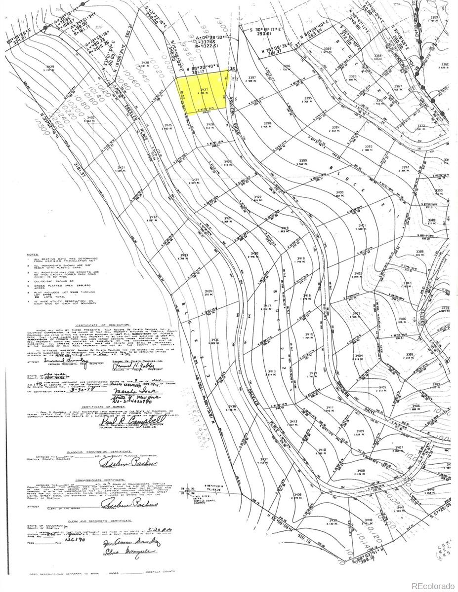 Lot 3427 Grojean Drive Fort Garland CO 81133