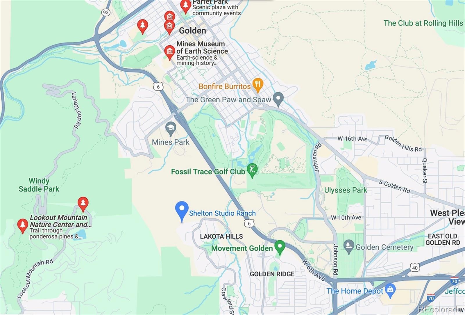 856 Shelton Road Golden CO 80401
