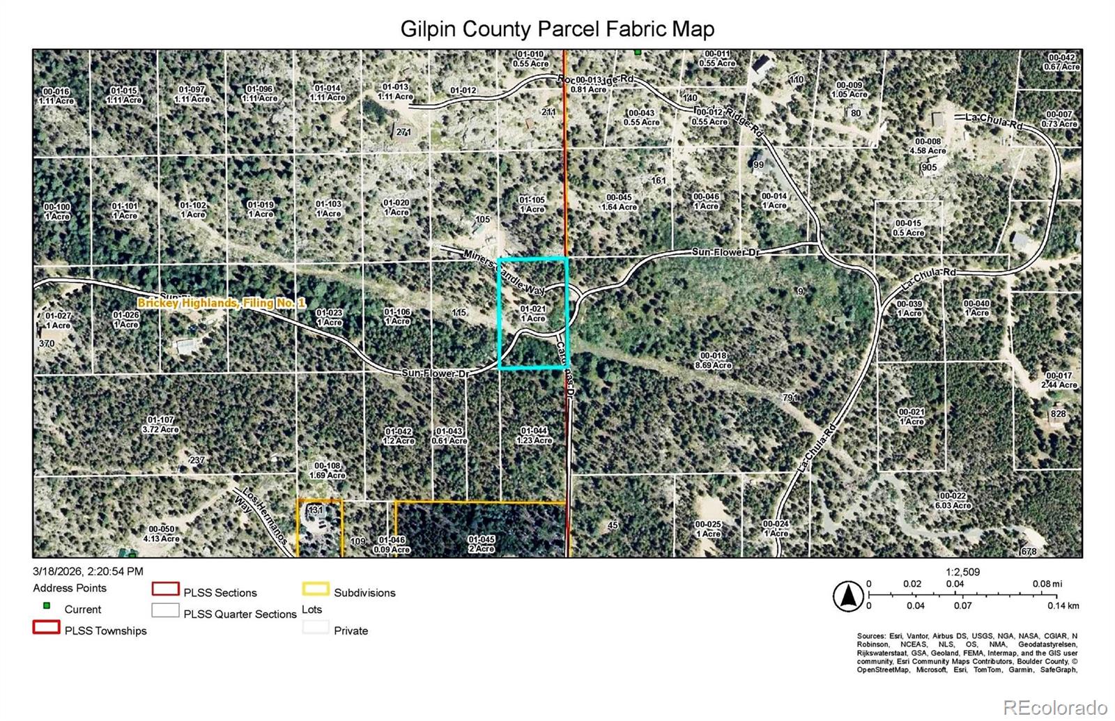 Lot 028 Sunflower Lane Black Hawk CO 80422