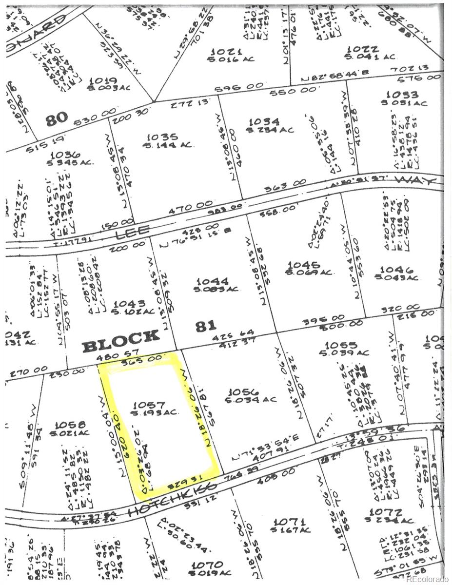 Lot 1057 Hotchkiss Road Fort Garland CO 81133