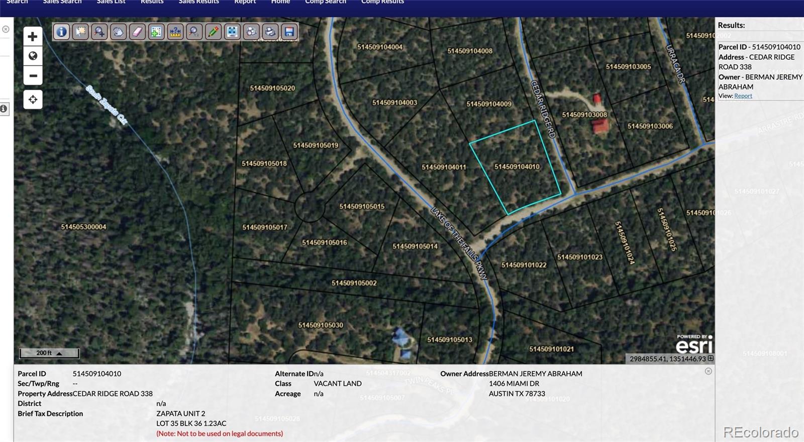 338 Cedar Ridge Road Mosca CO 81146