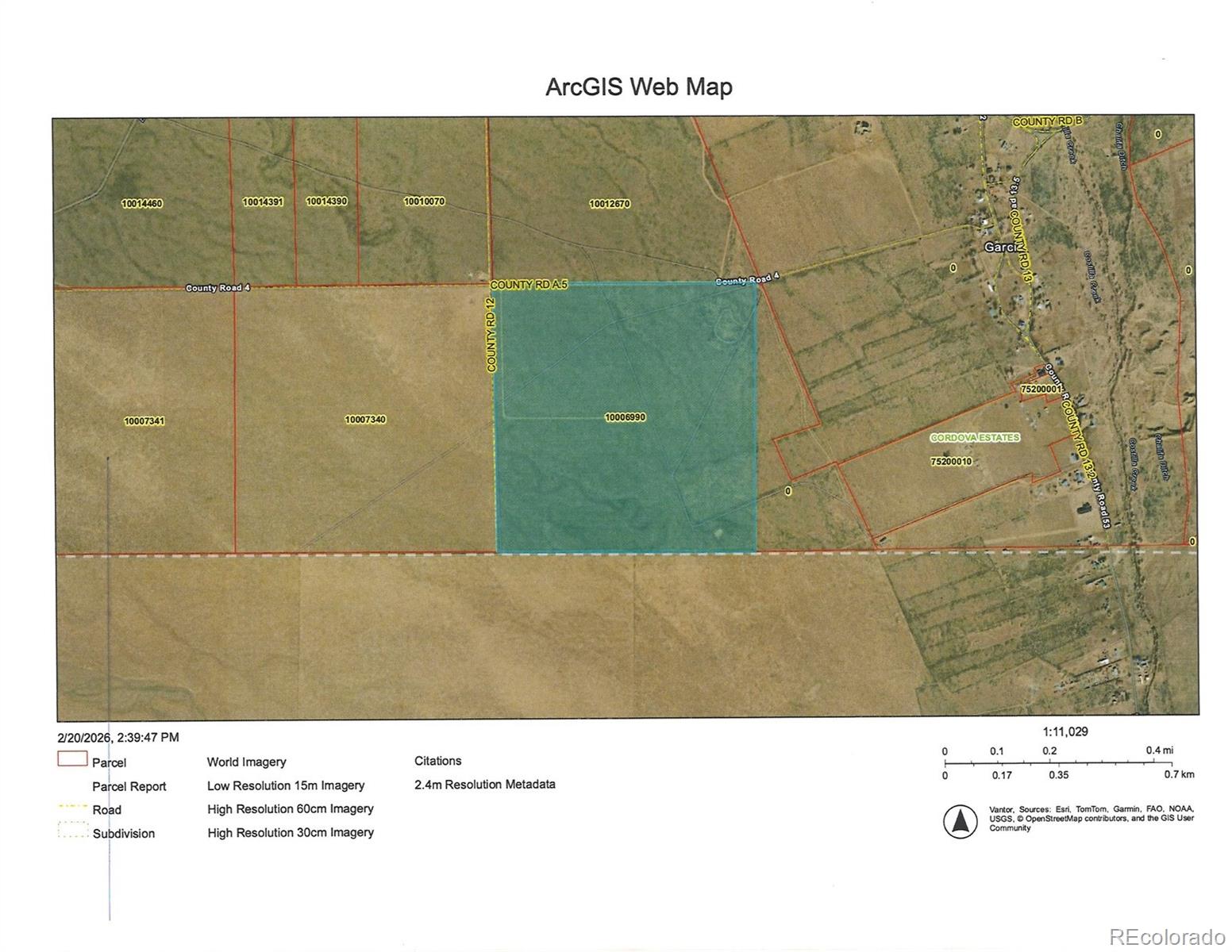 Oo County Road 12 Garcia CO 81152