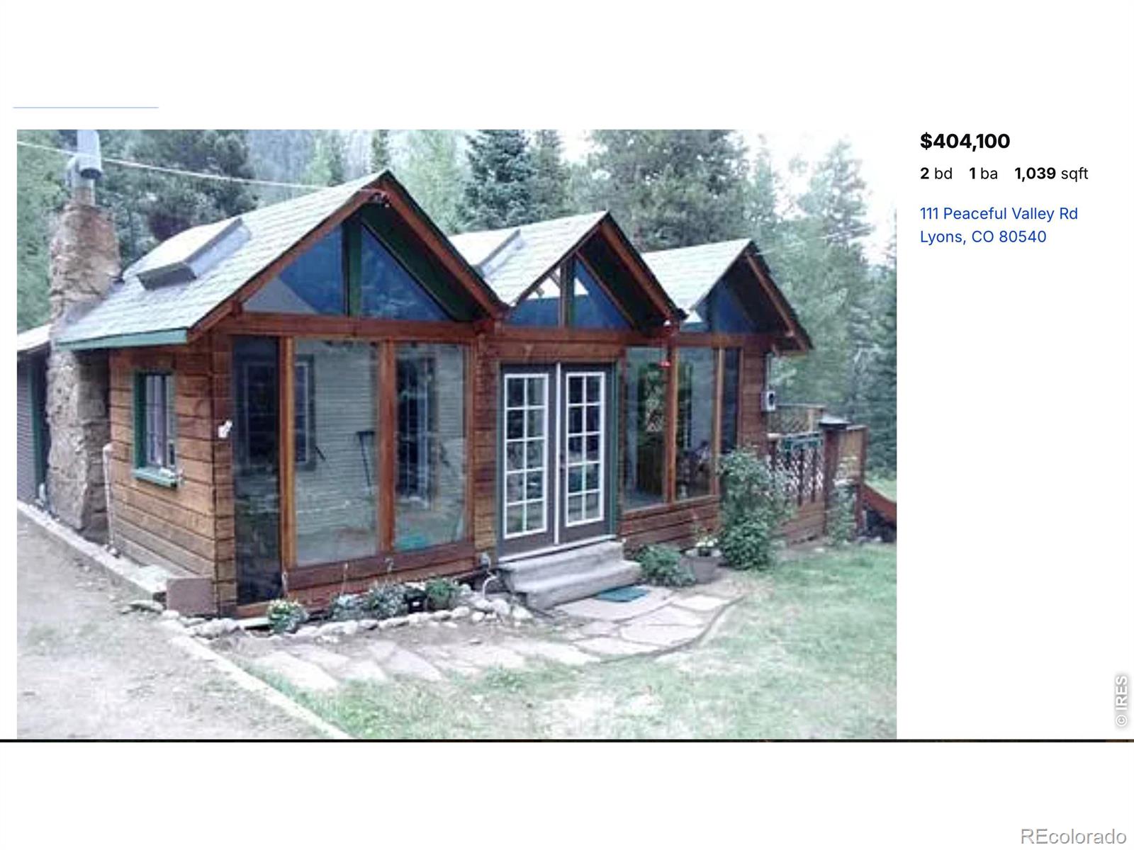 111 Peaceful Valley Road Lyons CO 80540