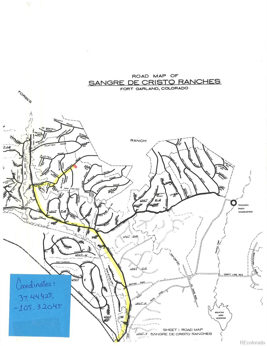 Lot 7265 Tiernan Road Fort Garland CO 81133