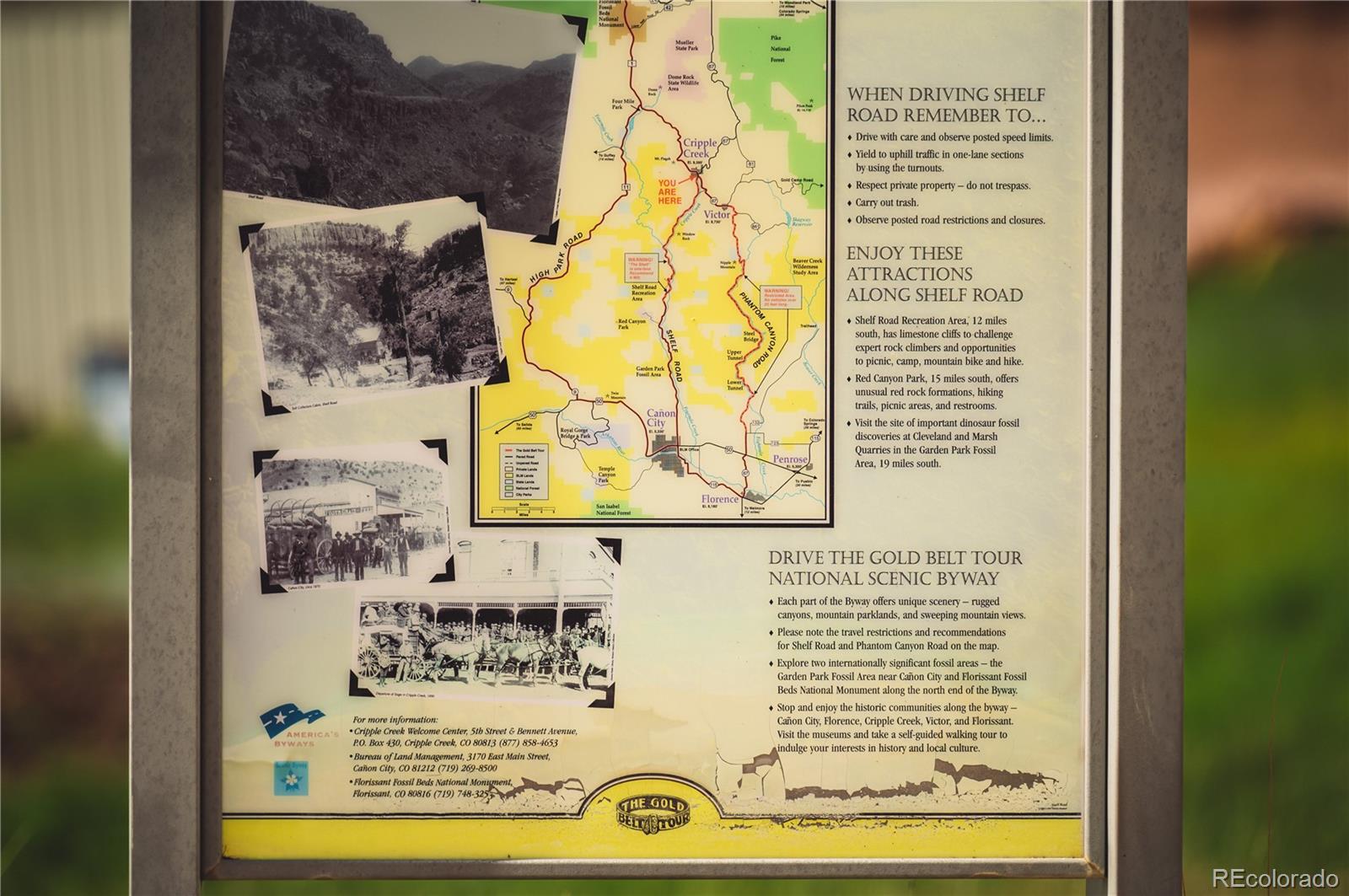 Shelf Road Florissant CO 80816