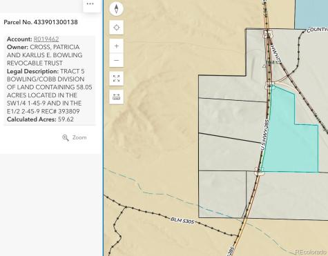 Tract 5 Bowling/cobb Division Of Land Saguache CO 80043