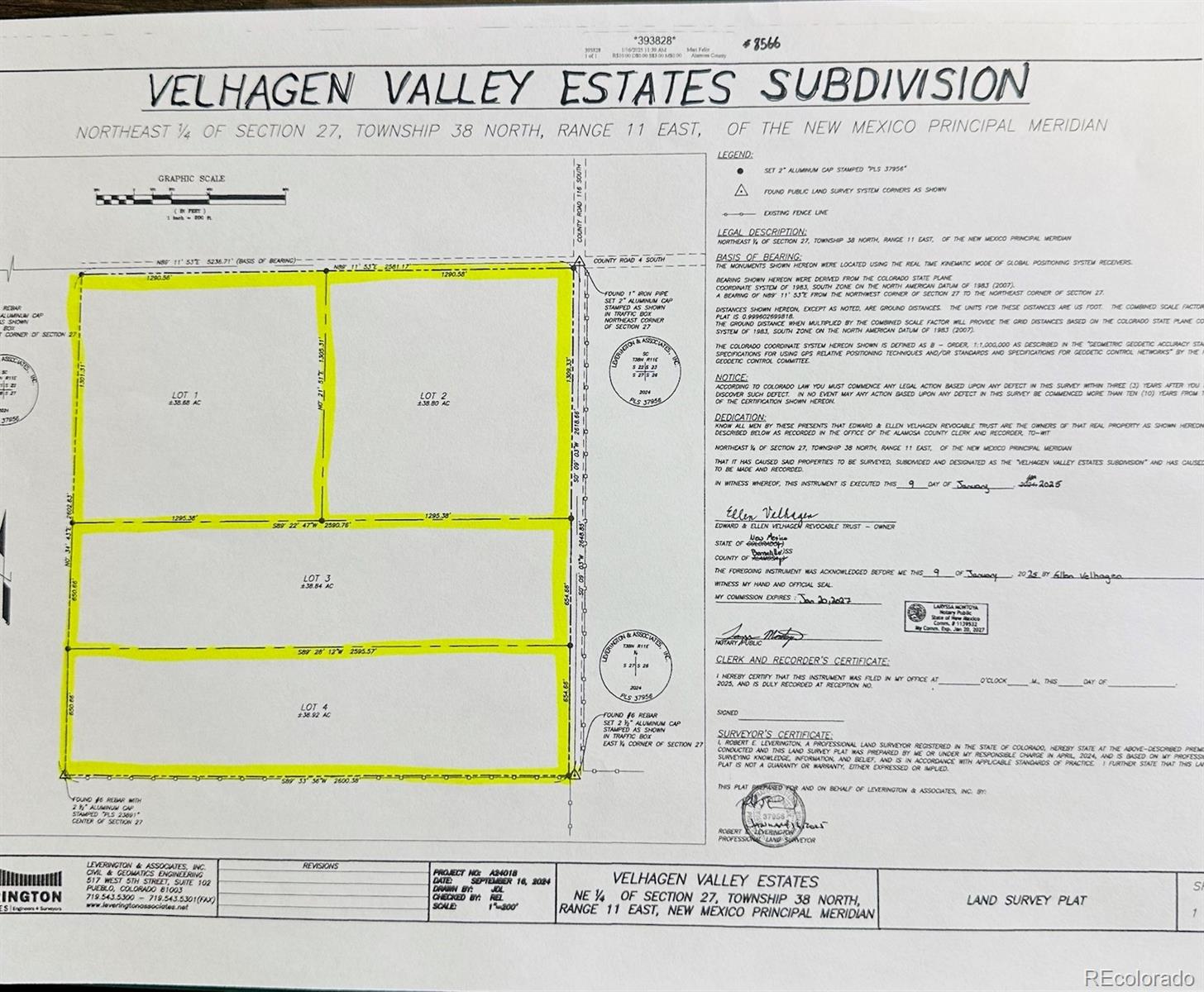 003 County Road 116 South Alamosa CO 81101