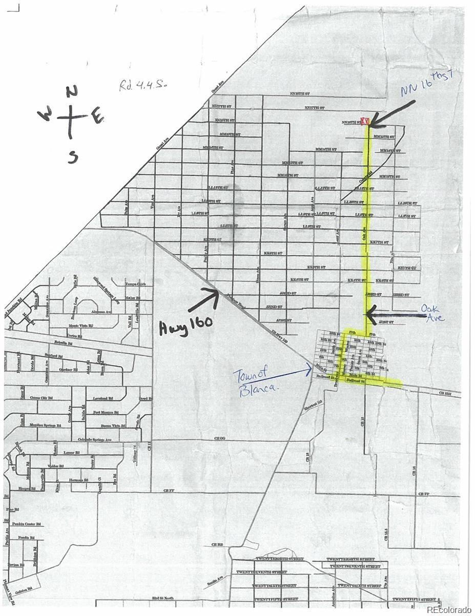 Lot 15 Oak & Sixteenth Street Blanca CO 81123