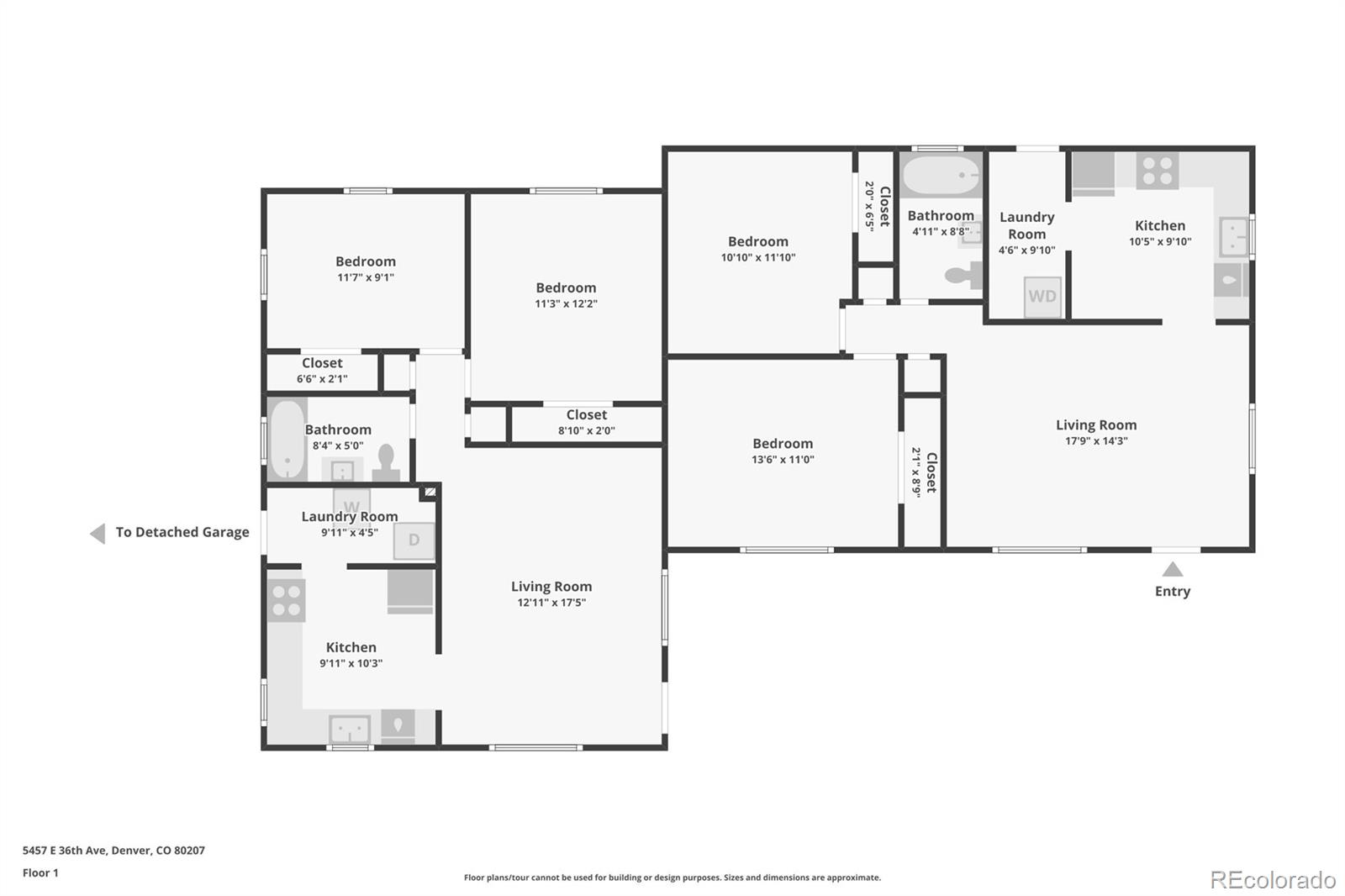 5457-5455 E 36th Avenue Denver CO 80207