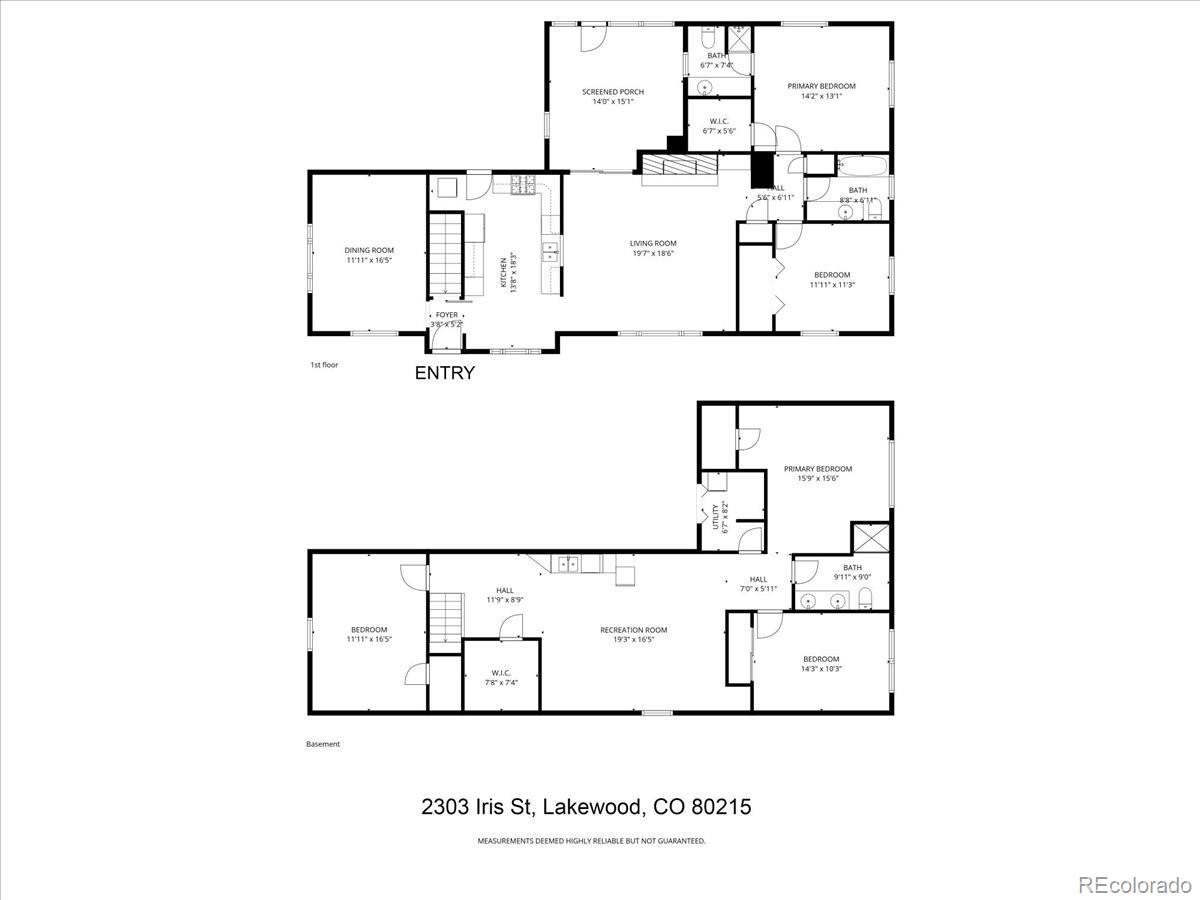 2303 Iris Street Lakewood CO 80215