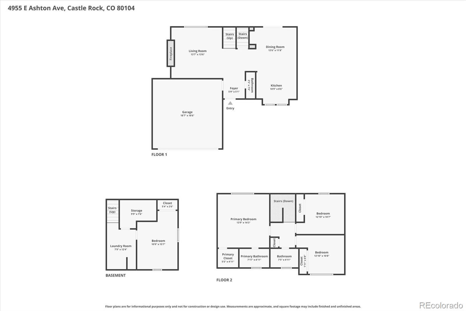 4955 E Ashton Avenue Castle Rock CO 80104