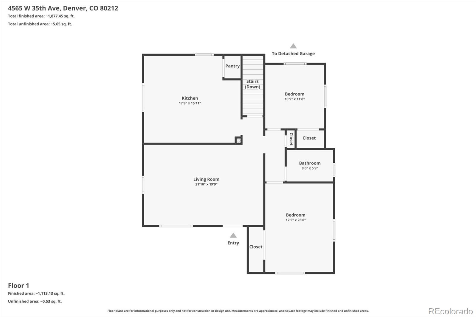 4565 W 35th Avenue Denver CO 80212