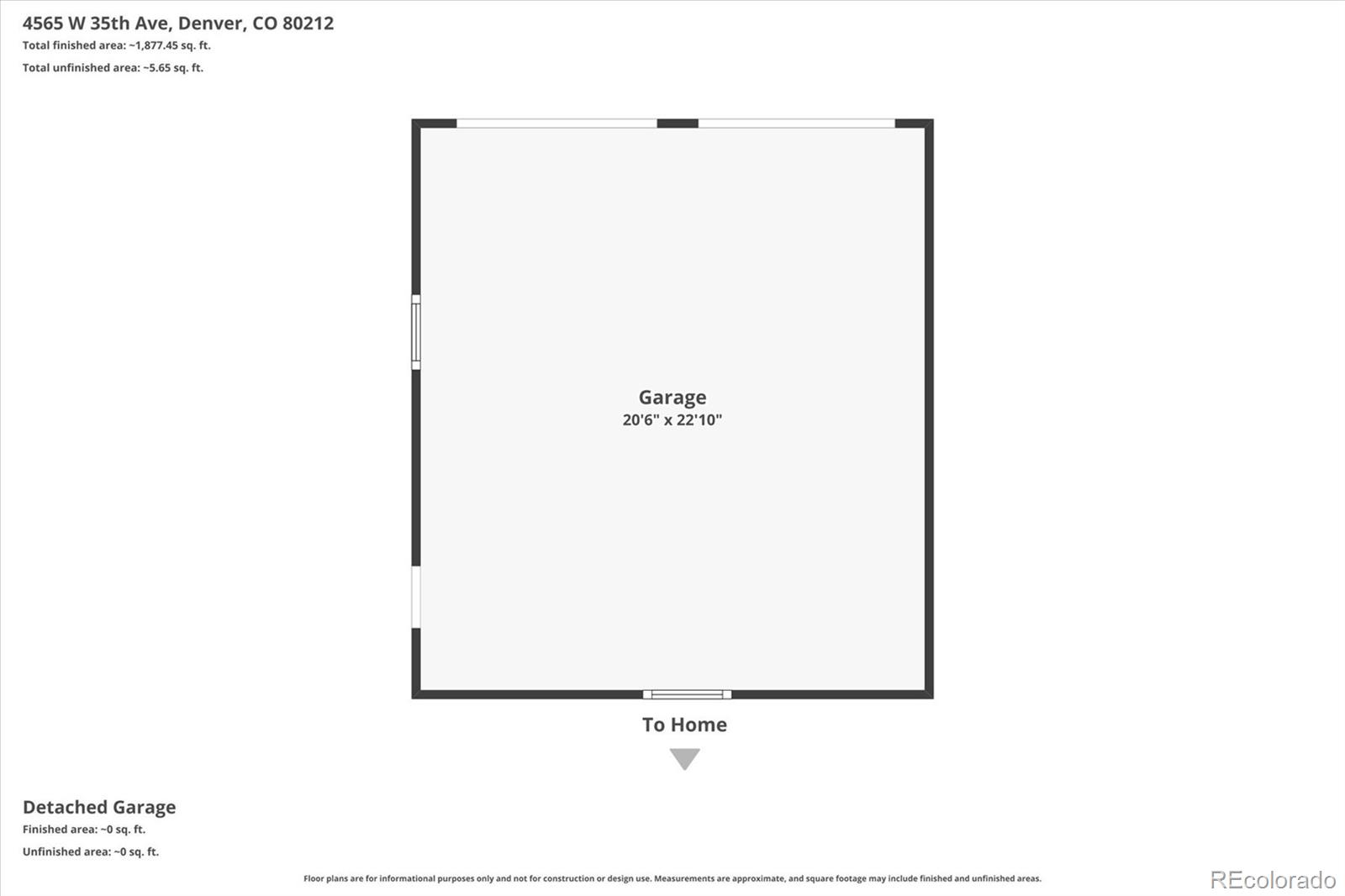 4565 W 35th Avenue Denver CO 80212