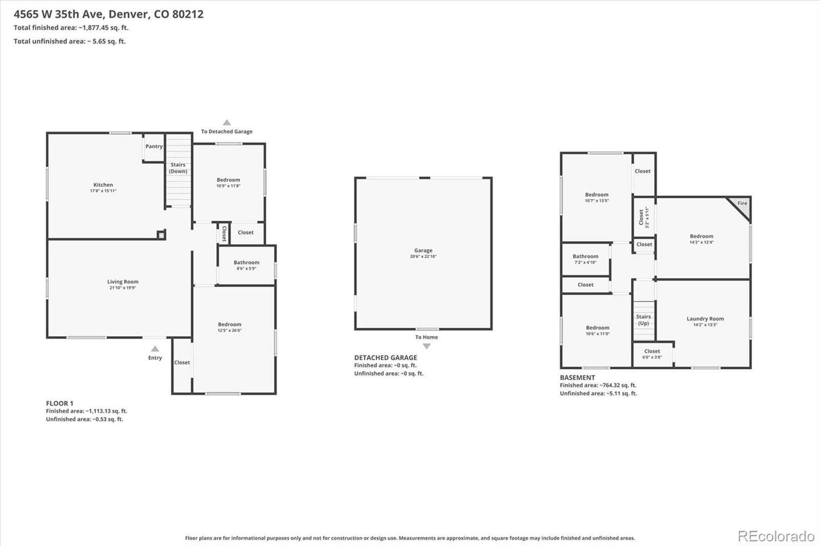 4565 W 35th Avenue Denver CO 80212