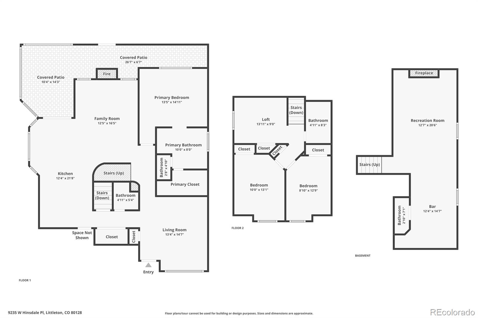 9235 W Hinsdale Place Littleton CO 80128