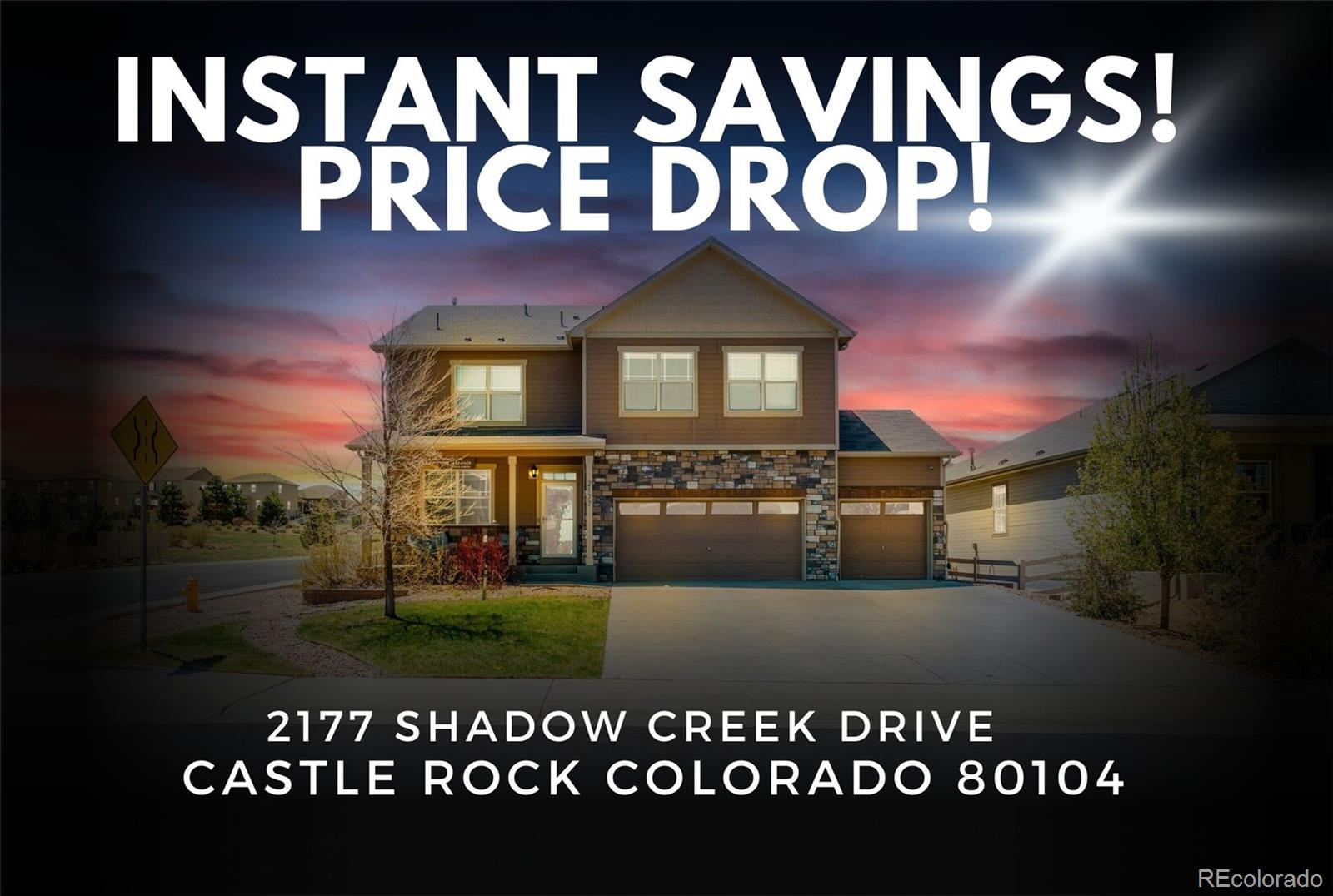 2177 Shadow Creek Drive Castle Rock CO 80104