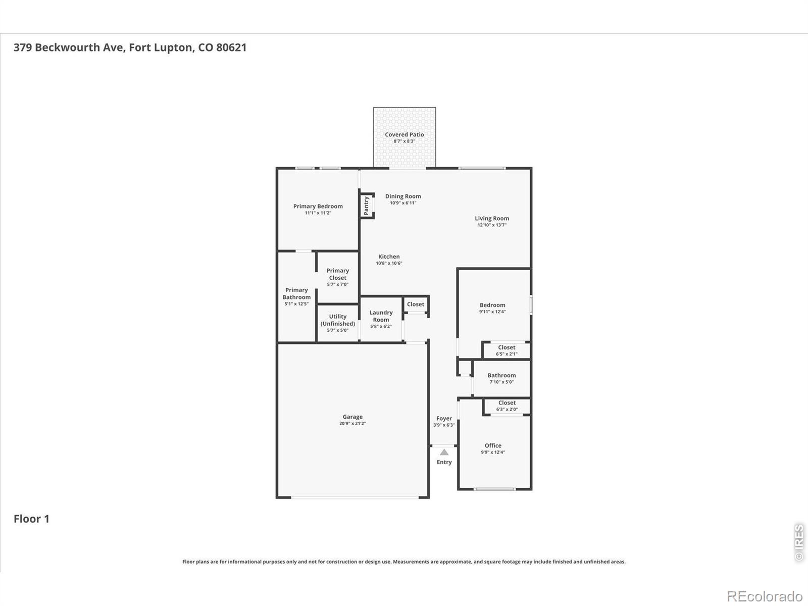 379 Beckwourth Avenue Fort Lupton CO 80621