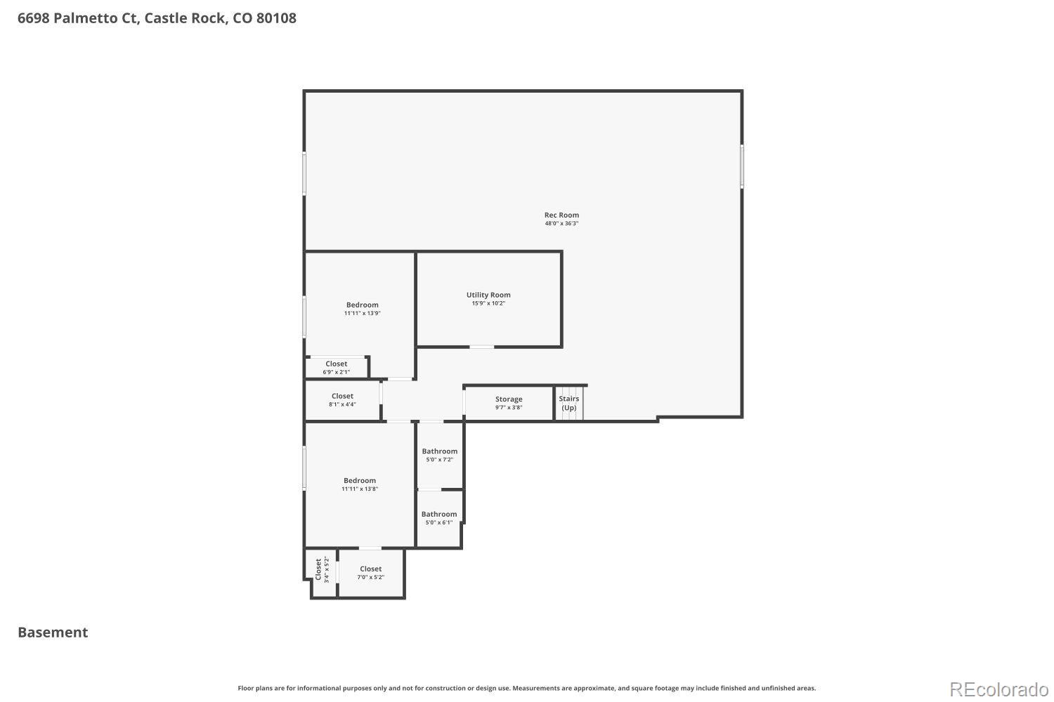 6698 Palmetto Court Castle Rock CO 80108