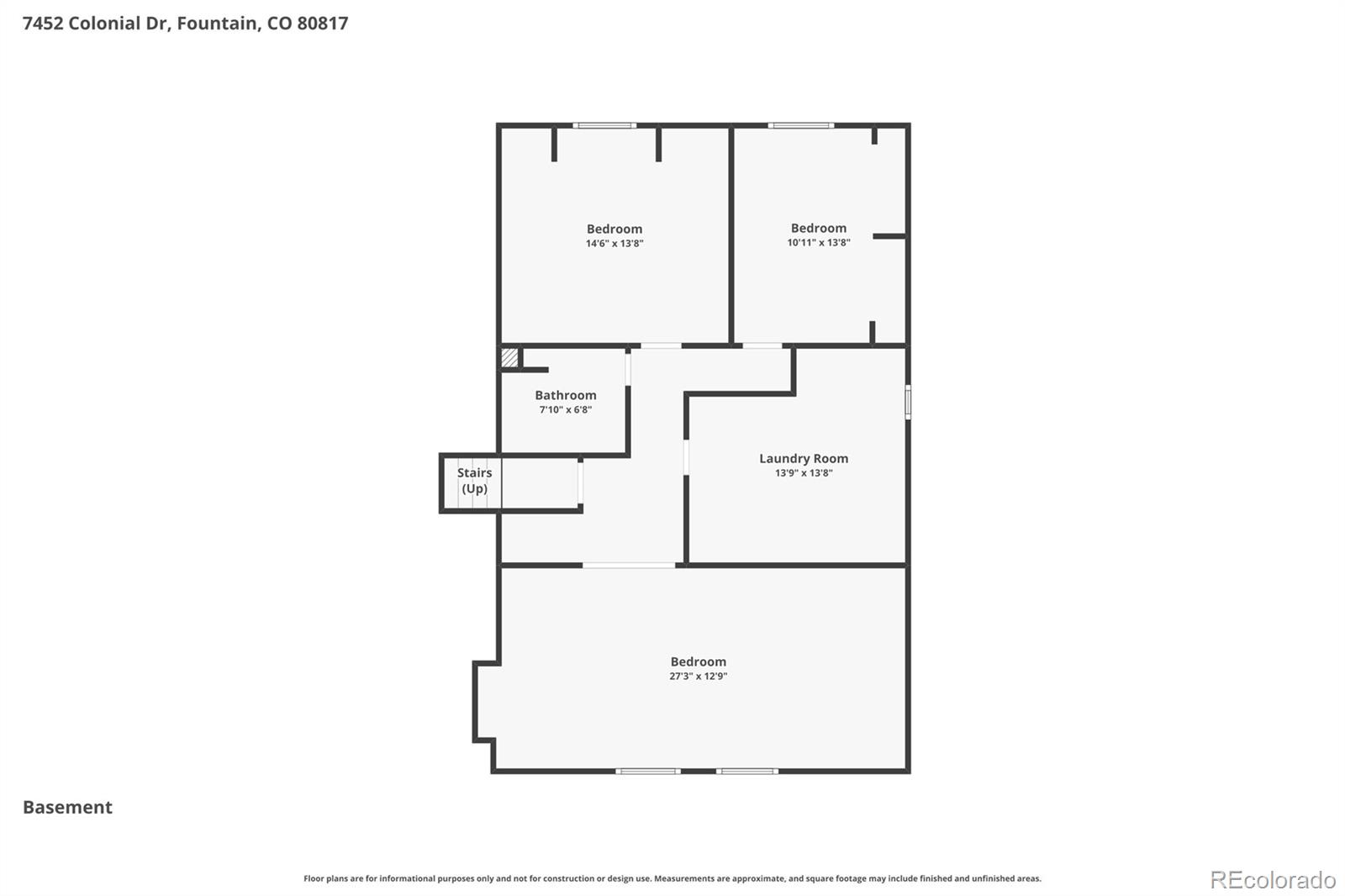7452 Colonial Drive Fountain CO 80817