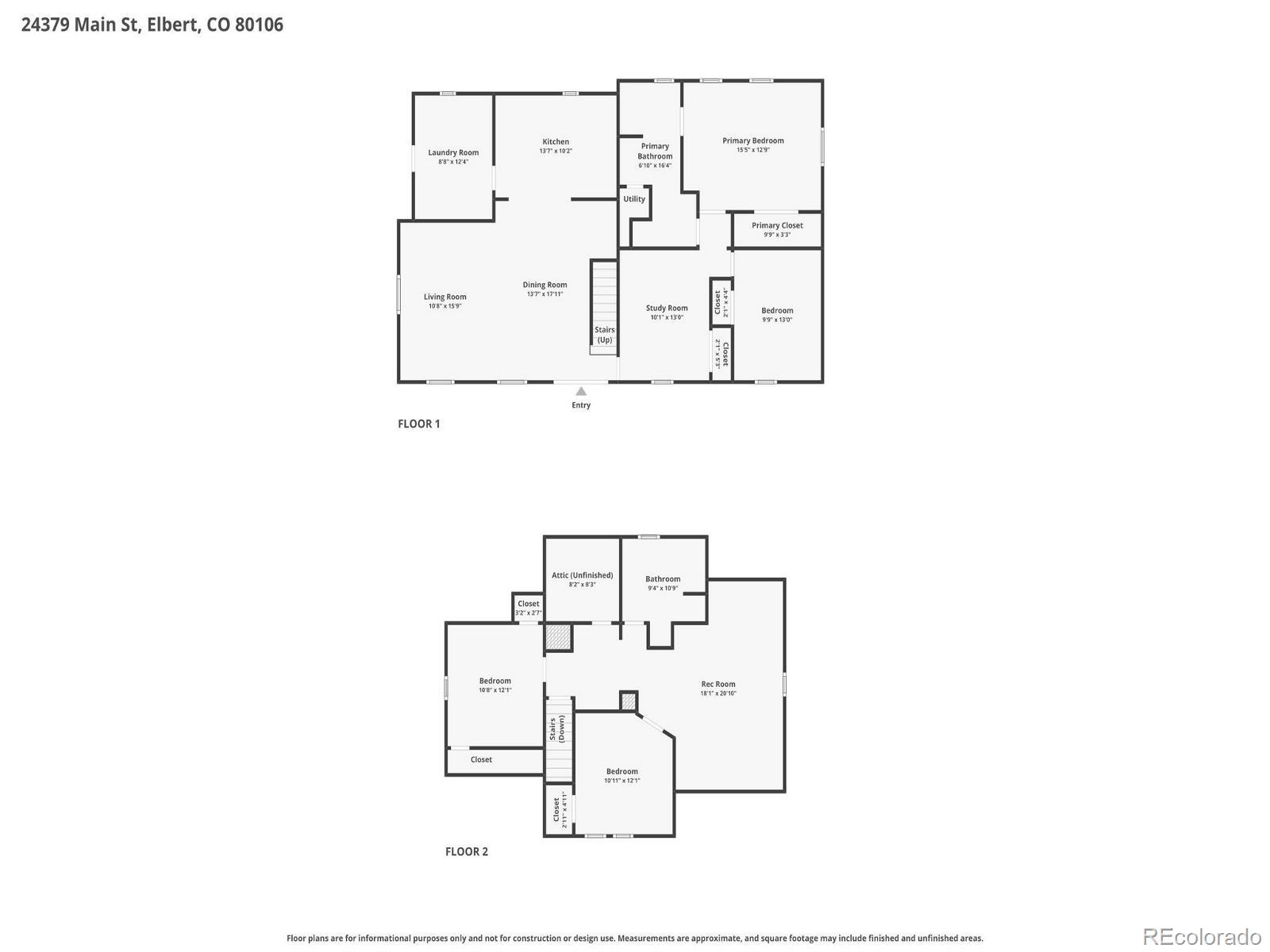 24379 Main Street Elbert CO 80106