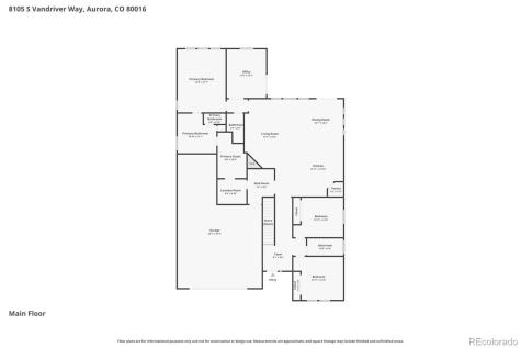 8105 S Vandriver Way Aurora CO 80016