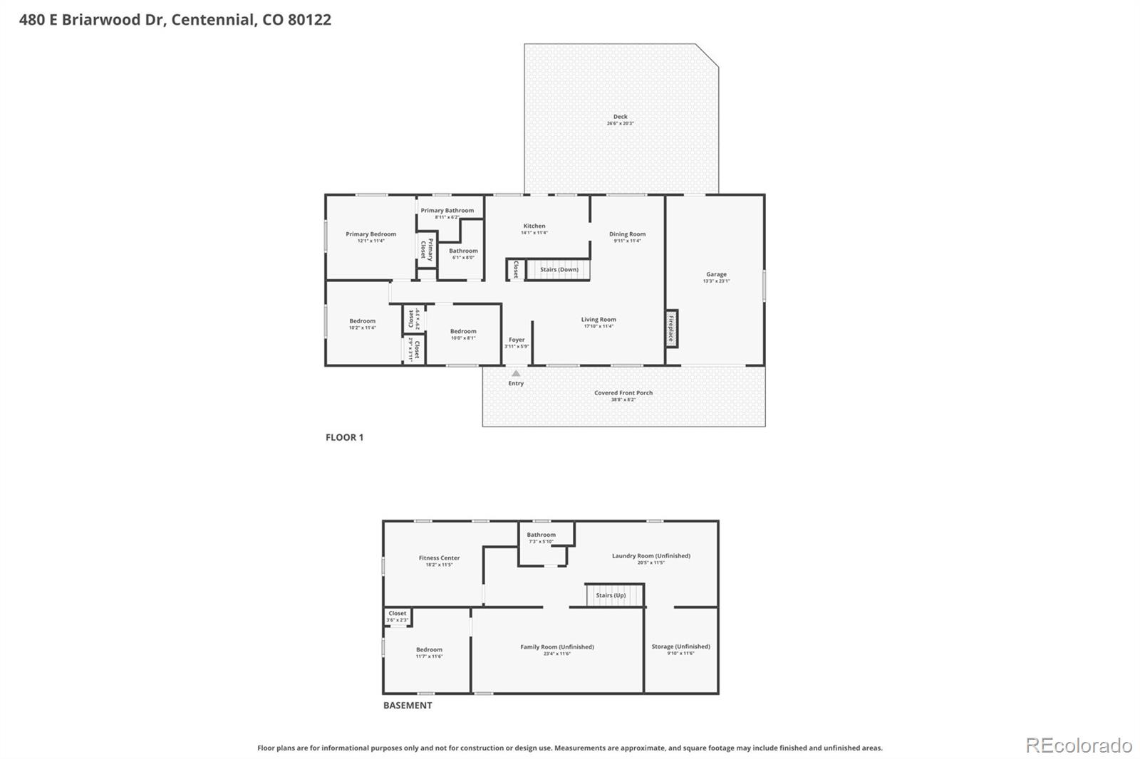 480 E Briarwood Drive Centennial CO 80122
