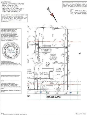 3614 Recess Lane Castle Rock CO 80108