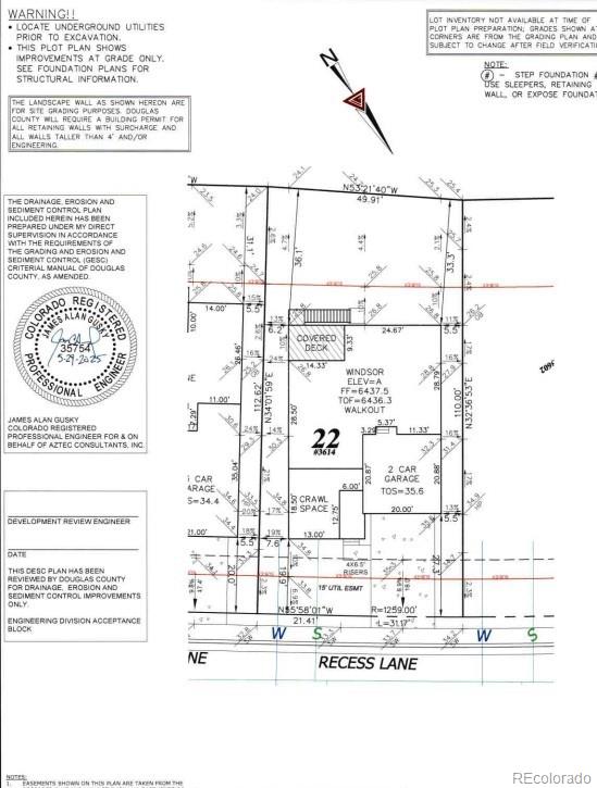 3614 Recess Lane Castle Rock CO 80108