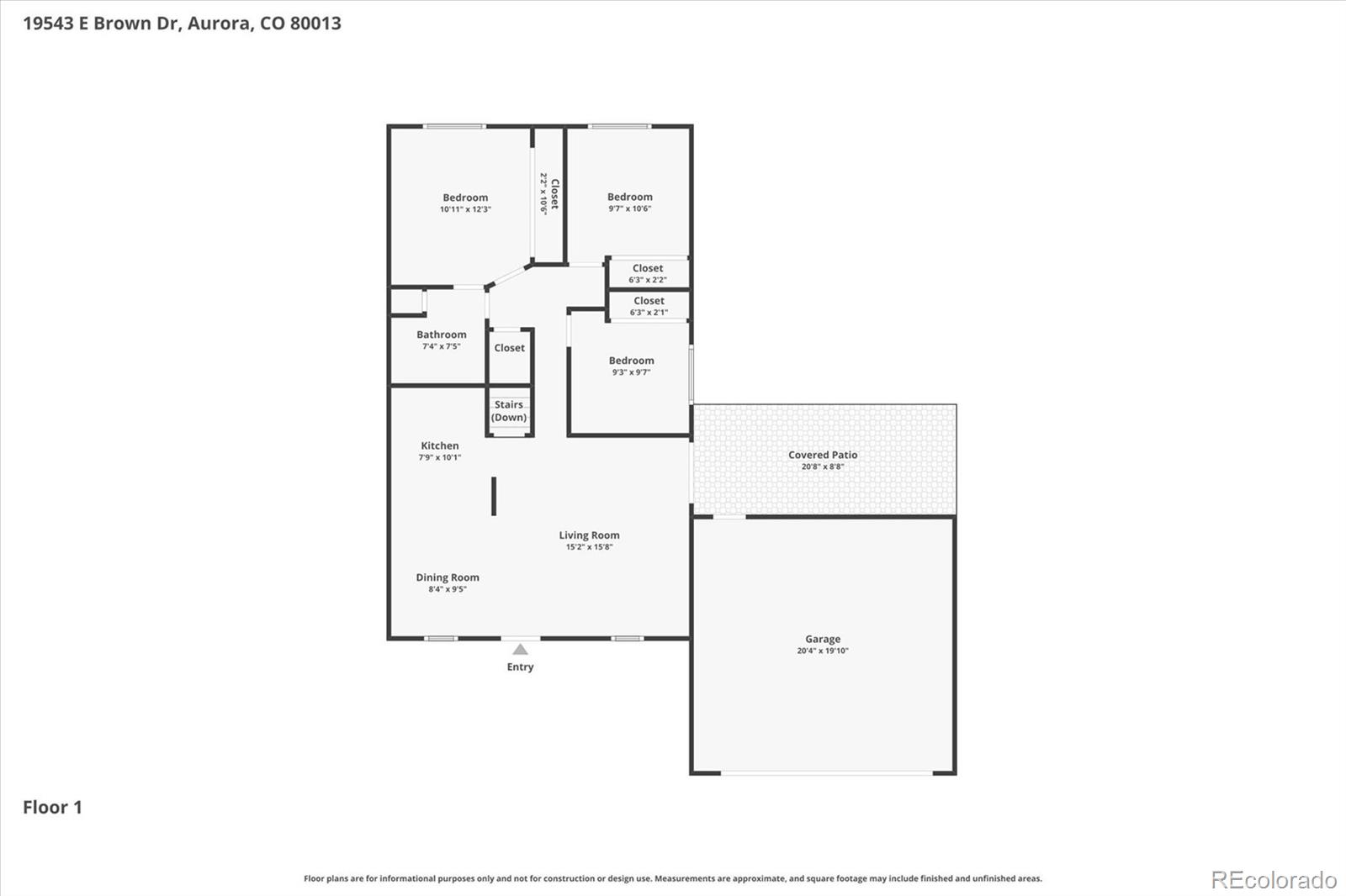 19543 E Brown Drive Aurora CO 80013