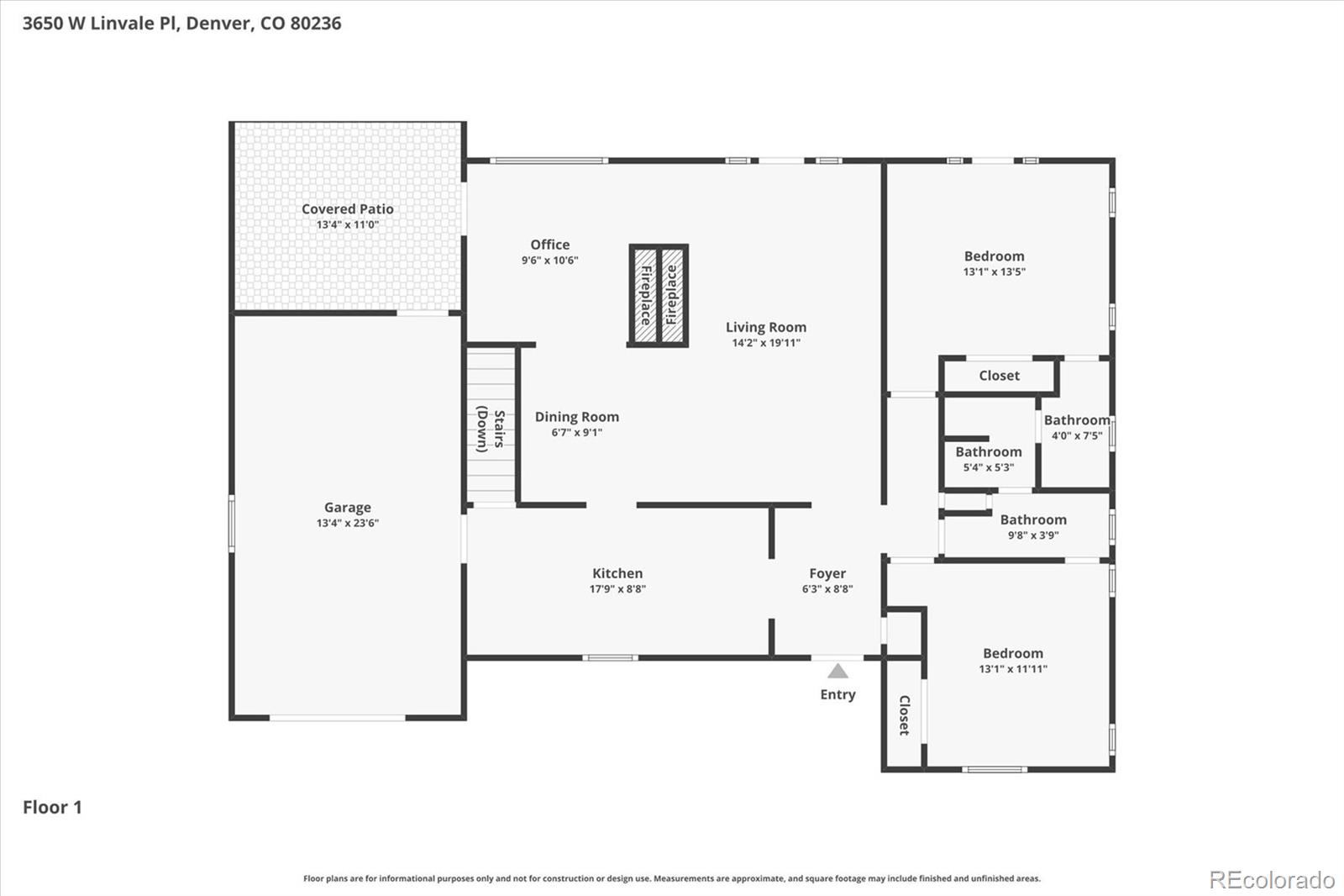 3650 W Linvale Place Denver CO 80236