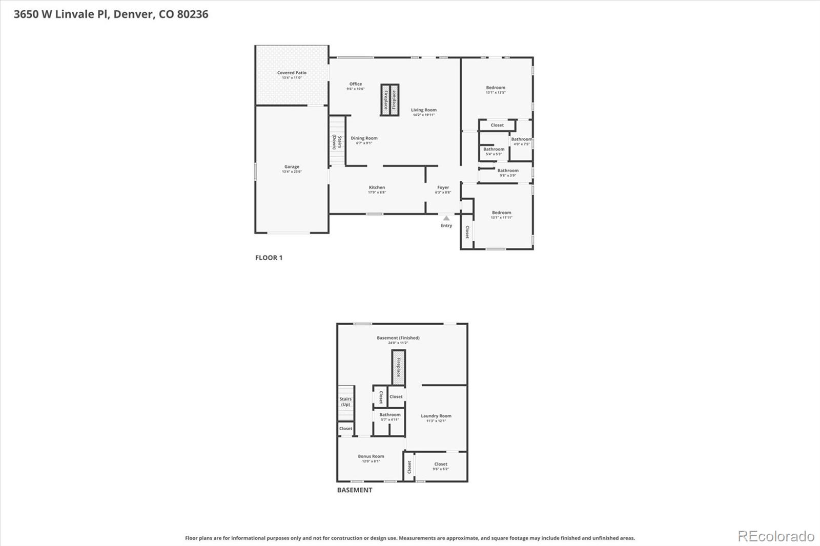 3650 W Linvale Place Denver CO 80236