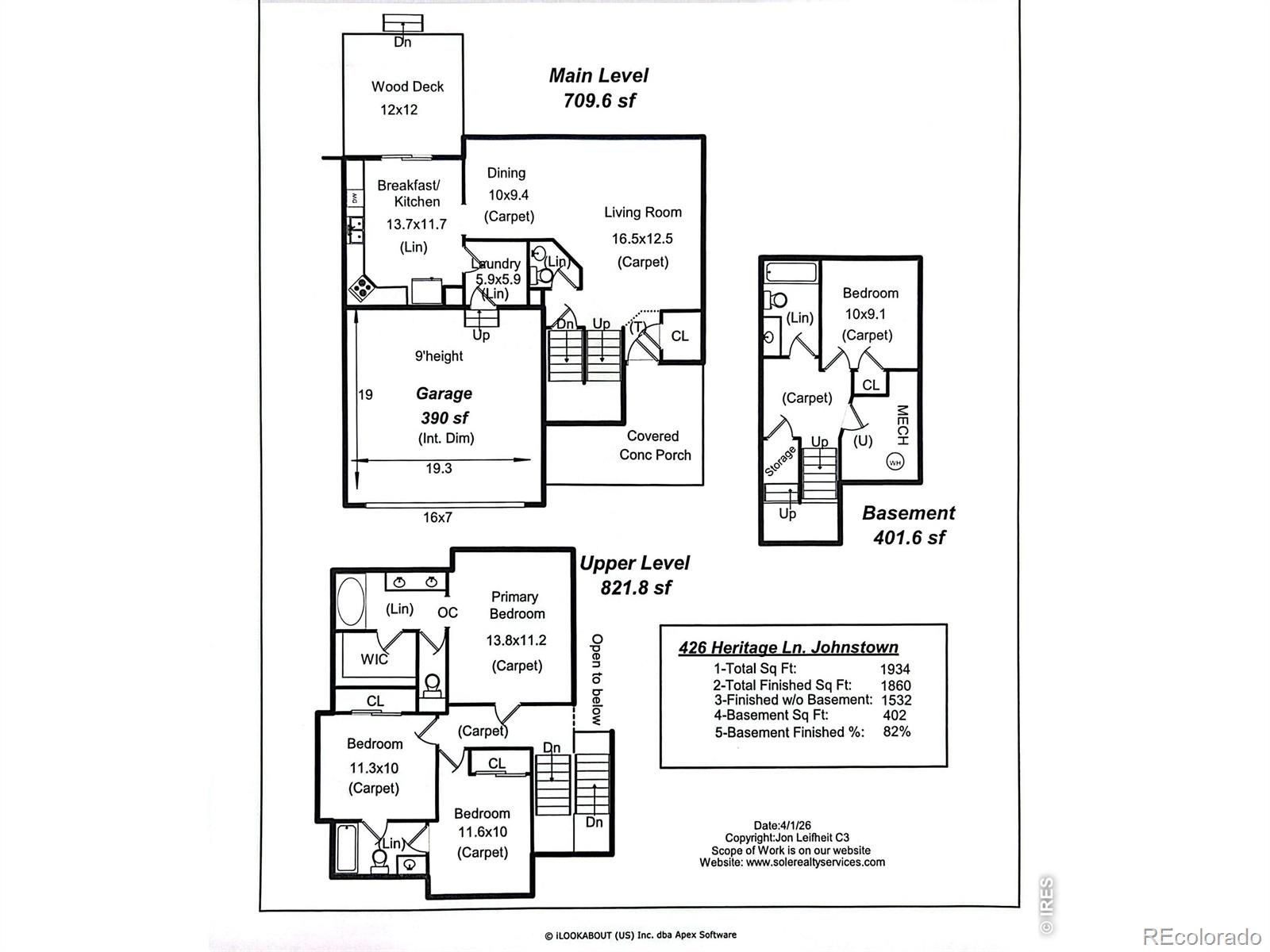 426 Heritage Lane Johnstown CO 80534